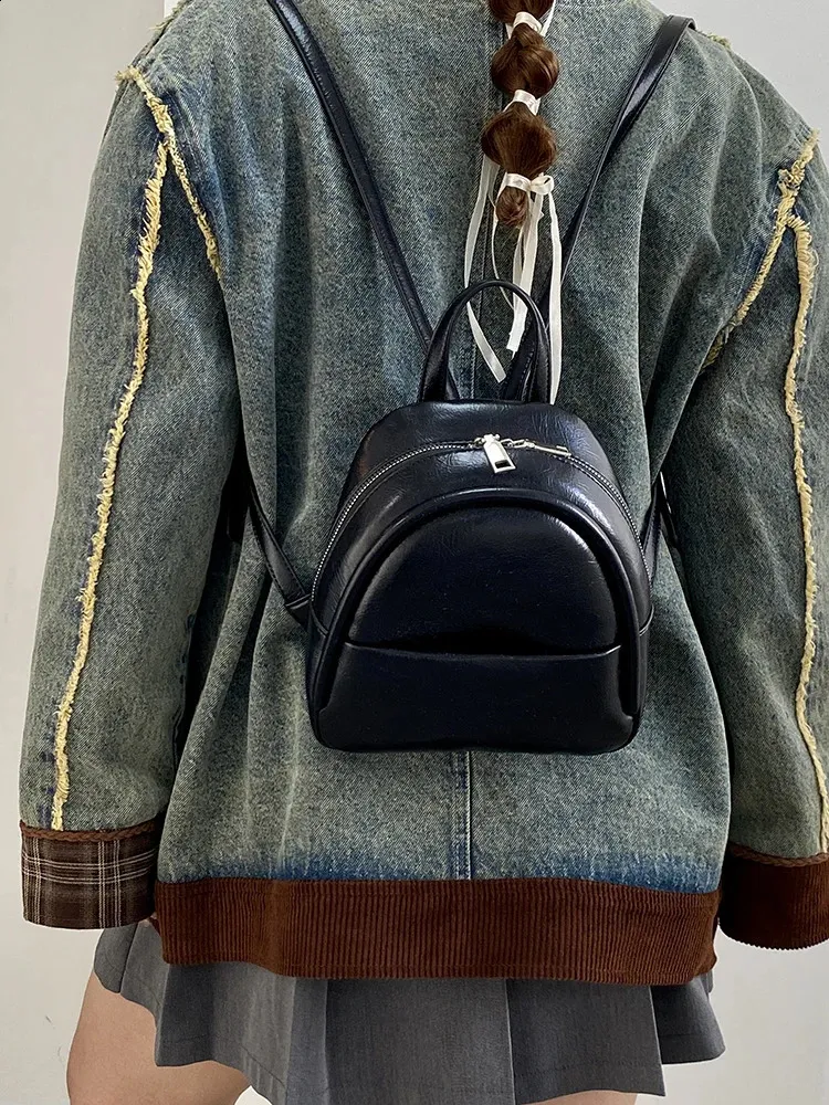 PU Leather Mini Backpack 10\