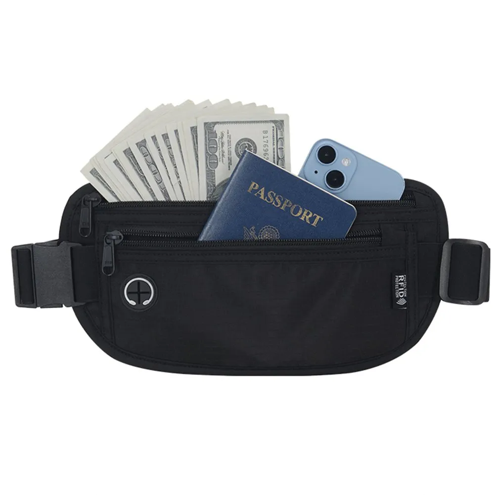 Anti Theft Travel Rfid Waist Pack With Passport Holder And Belt Bag For Credit Cards And Travel Documents R5Db From Breezybackpack 8.14 DHgate.Com