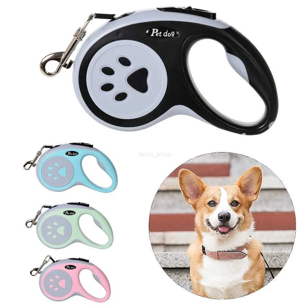 3M 5M Retractable Dog Leashes - Automatic Extending Traction Rope for  Small, Medium & Large Dogs and Cats - Durable Puppy Leash for Walking &  Training
