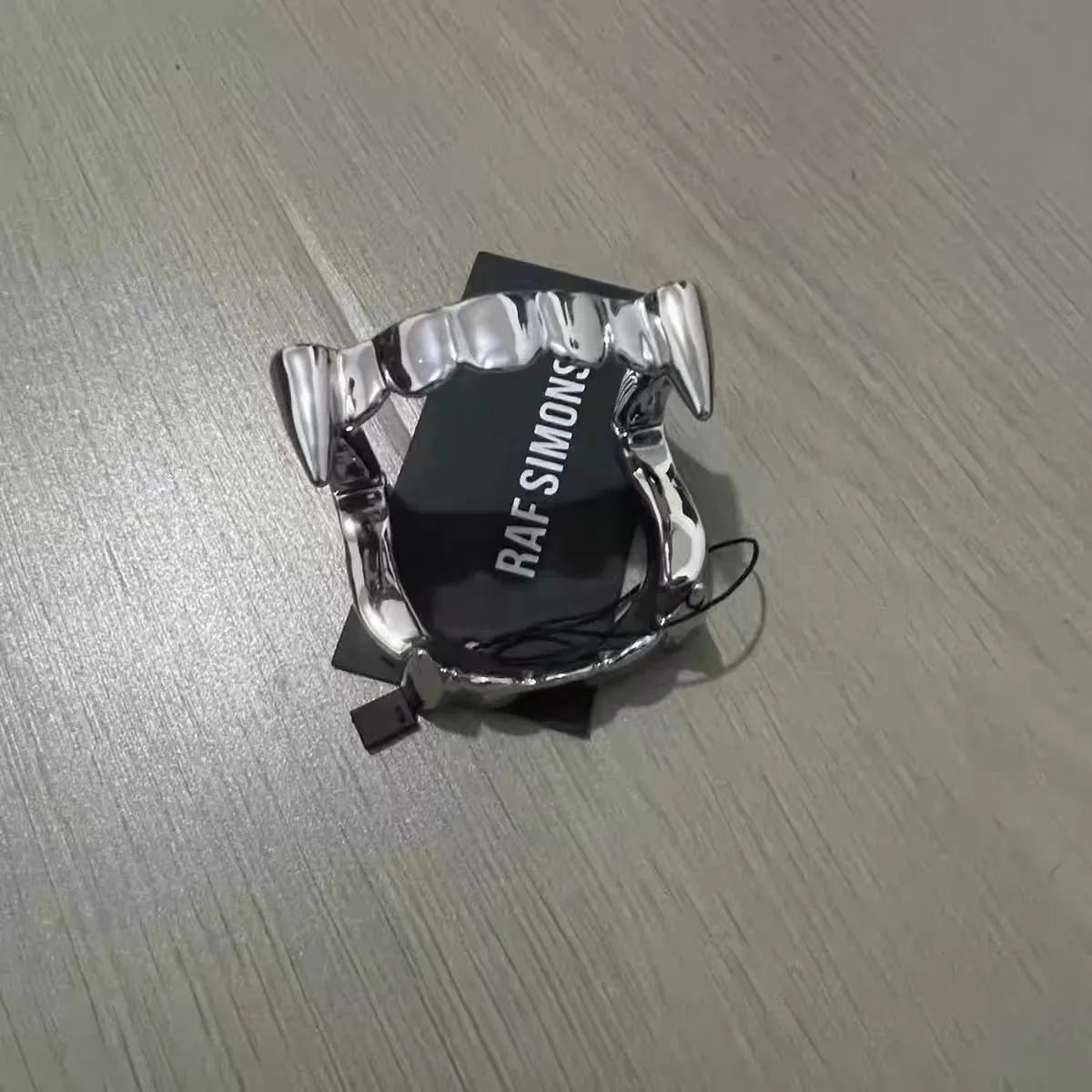 Raf Simons Vampire Fang Bracelet High Quality Punk Fashion Jewelry