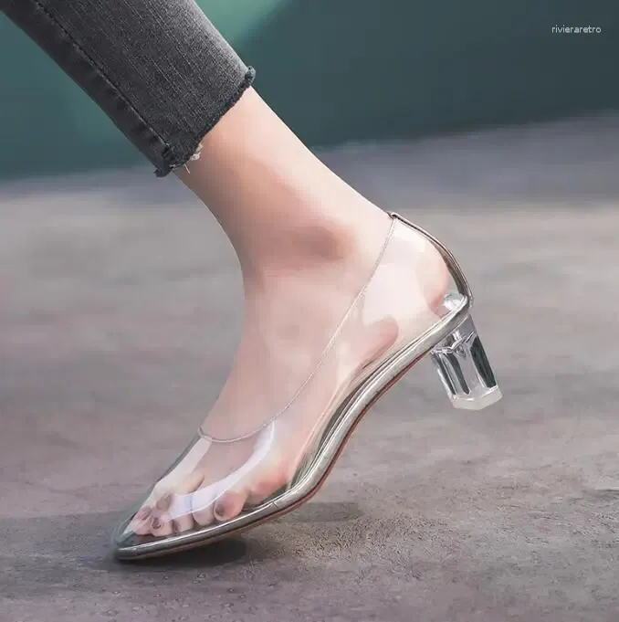 Clear slip ons hotsell