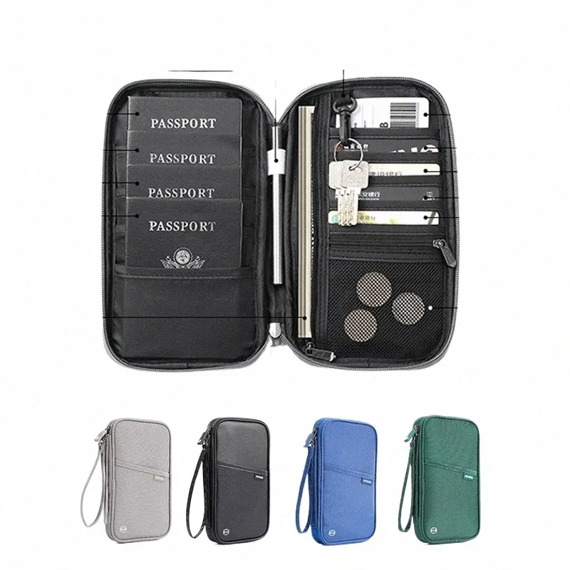 family travel document holder organiser