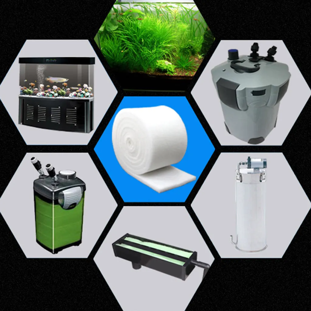 Curated visual reference: Fresh Look at Premium Aquarium Filter Foam Dual Density Fish Tank Sponge Pad