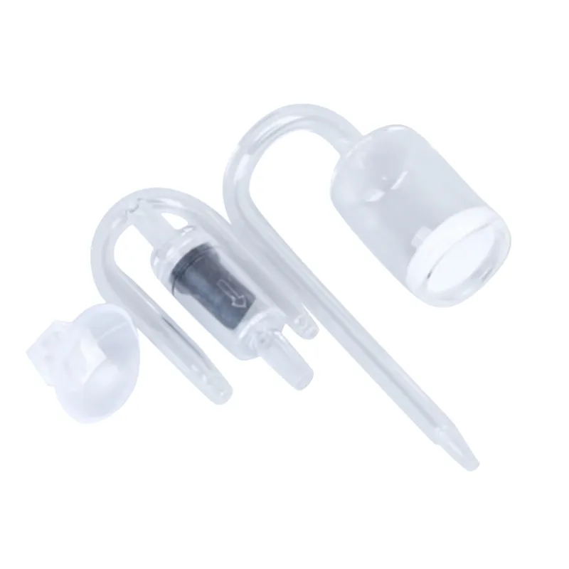 Isc Diffuser Connector 4 In 1 Aquarium CO2 Diffuser Set Carbon Dioxide Atomizer Check Valve U ...