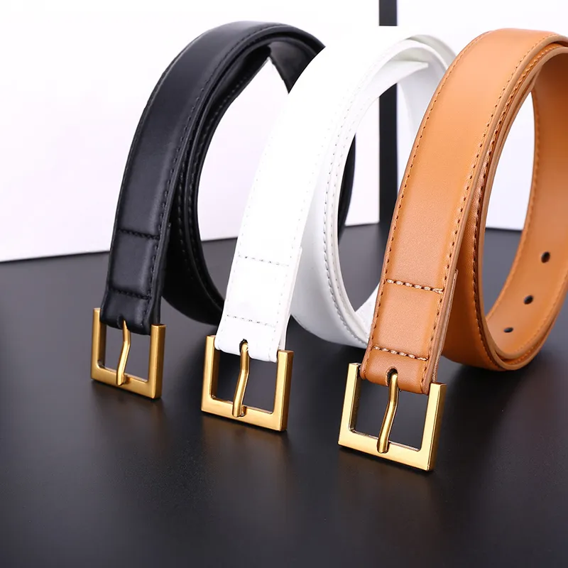 Belt For Women Genuine Leather 3.0Cm Width High... From  display picture 1