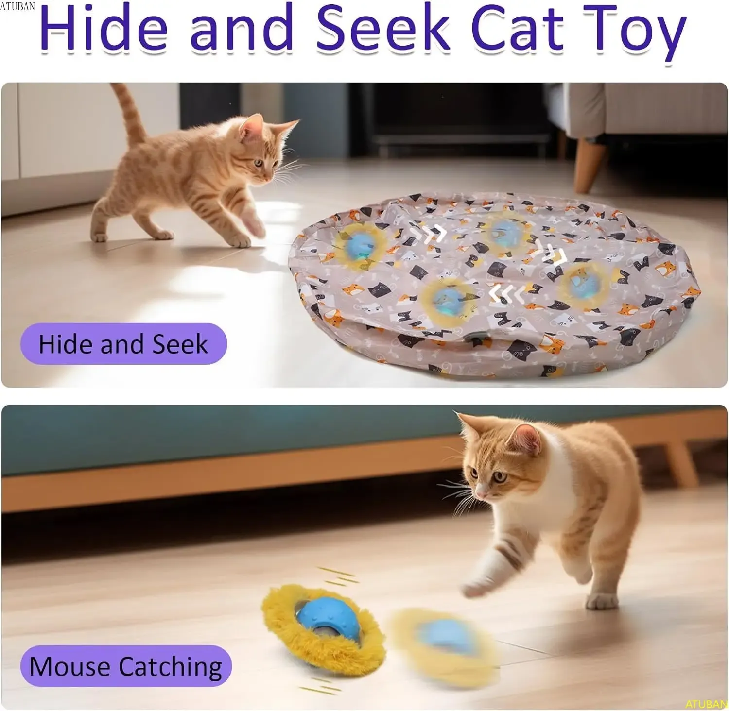 Cat hide and seek toy hotsell