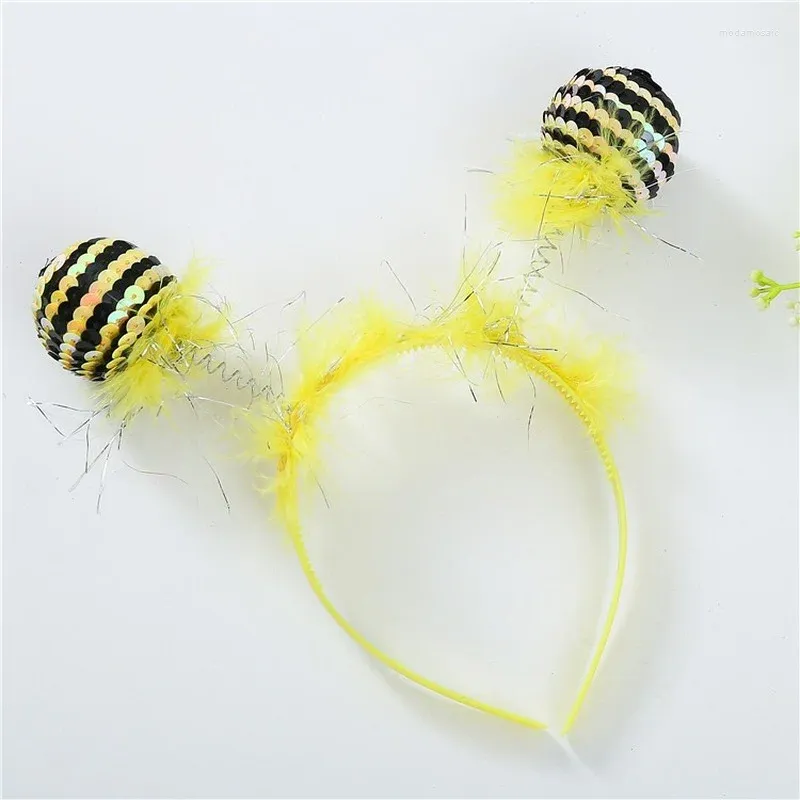 thumbnail image 2 of Kids Girl Boy Woman Animal Bee Ant Tentacle Headband Antenna Hairbands Cosplay C 2 of 13