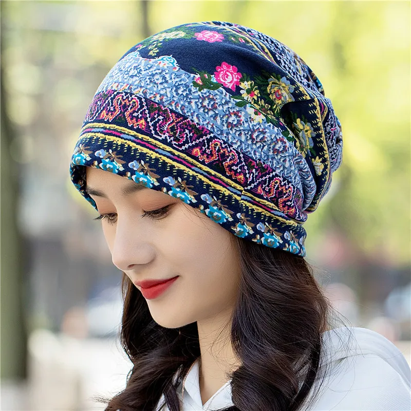 Skull Cap Brimless Beanie Hat Brimless Hat Skull Cap Fashion