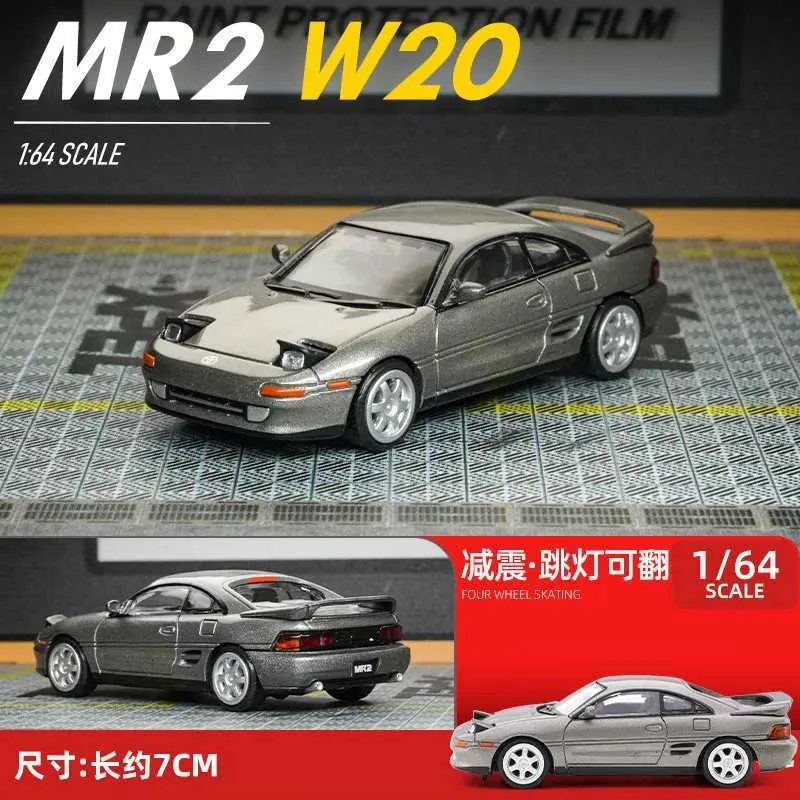 um 1/64 W20 MR2 改 DHgate.com:1:64 Scale 1989-99 Toyota MR2 SW20 Diecast Model