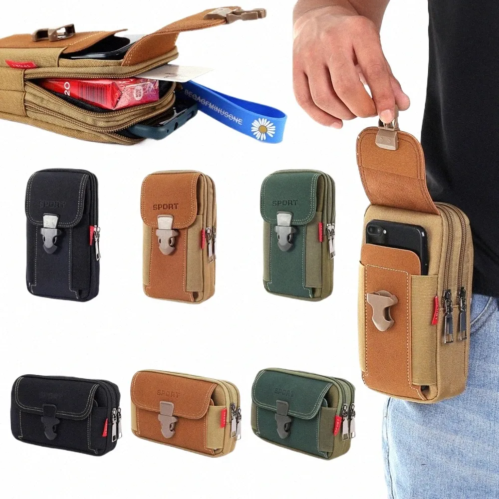 Multi Functional Waist Pouch For Men For Outdoor Sports And Casual Use Tactical Pouch With Multiple Pockets For Running And Everyday Use U61R From Sleekshoulder 6.23 DHgate.Com