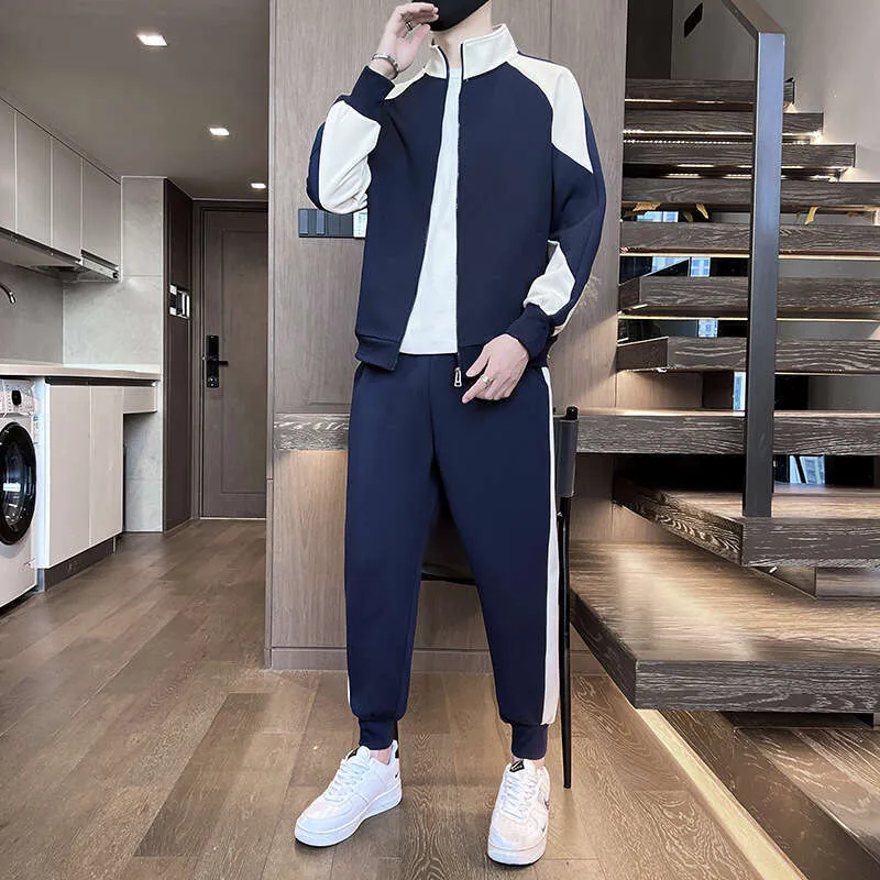 Sweatshirt Cartoon Style Sports Suit: Lightweight Spring Cardigan, Fitness Running Outfit with Casual Overalls and Trousers