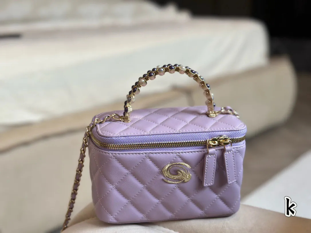 Designer Bags Women s handbag Luxury Metal handle Shoulder Bags Famous Purse Clutch Bag Classic ladies Cross Body Bag Genuine Leather tote Wallet CHNL