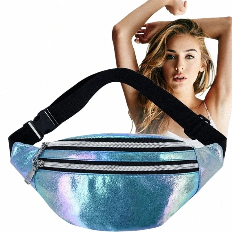 Trendy Laser Waist Bag: Holographic PU Bum Bag for Women Girls Stylish  Crossbody Belt Bag for Travel Everyday Use! Hot Sale!