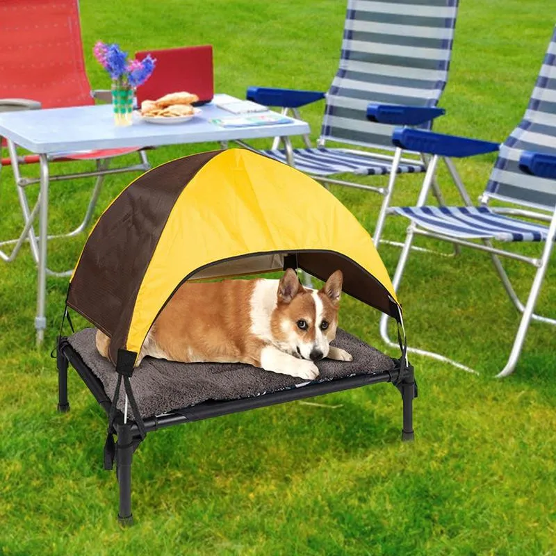 Outdoor dog bed with canopy hot sale