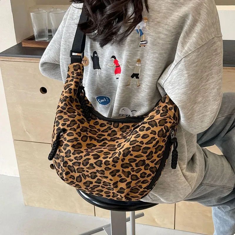 Corduroy Leopard Print Crossbody Bags Casual Womens Shoulder Totes From Annides 10.06 DHgate.Com