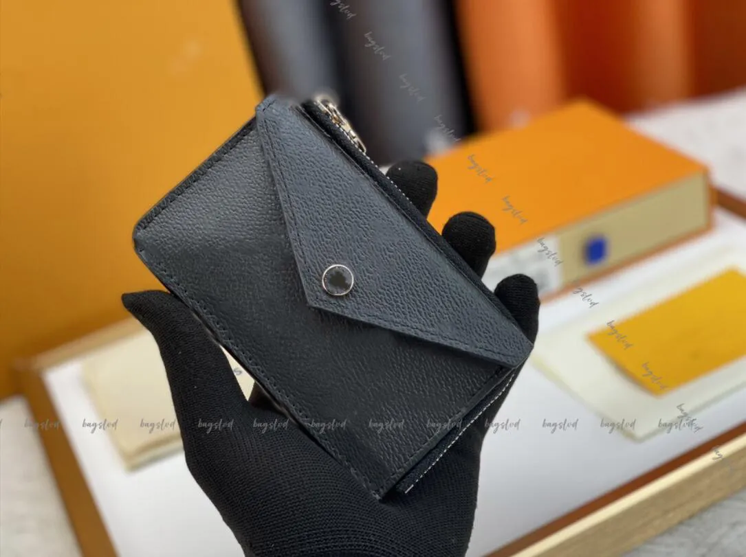 Luxury Wallets Designer Wallet Woman Coin Purse Card Holder Leather Chain Purses Long Women Mens Wallet Retro Classic Clutch Zipper Key Card Wallet Black With Box From SG 27.91 DHgate