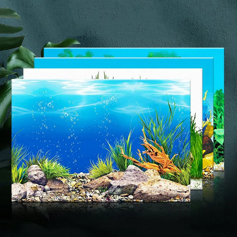 KAIBEIYUAN Aquarium Background Coral Glass Sticker Double-Side Scenery Aquarium Sticker PVC Self Adhesive Sticker for Reptile Box Fish Tank Wall KAIBEIYUAN Aquarium Background Coral Glass Sticker Double-Side Scenery Aquarium Sticker PVC Self Adhesive Sticker for Reptile Box Fish Tank Wall