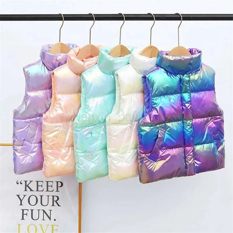 Kids Puffer Vest Boys Vest Cute Jackets Sleeveless Windproof Down Jacket Winter Down Vest For Girls 8 10 Years