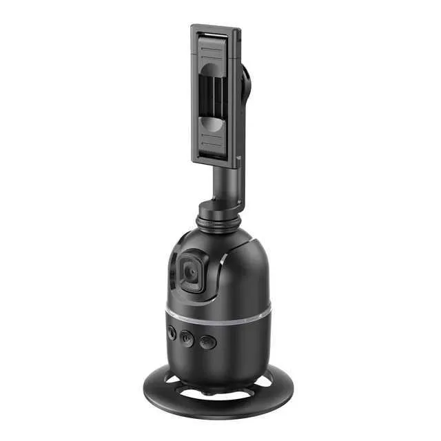AI Tracking Gimbal Stabilizer Smartphone/CameraDesktop Cell Phone Holder360Rotation Selfie Stick Tripod For Video Photo_voghion.com