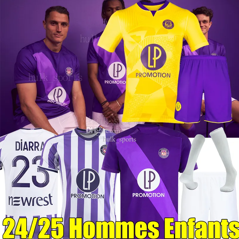 24 24 25 Toulouse FC Soccer Jerseys Aboukhlal Dallinga Maillot De Foot 2024 2025 Onaiwu Chaibi Genreau Nicolaisen Suazo Desler Men Kid 1 001 DHgate