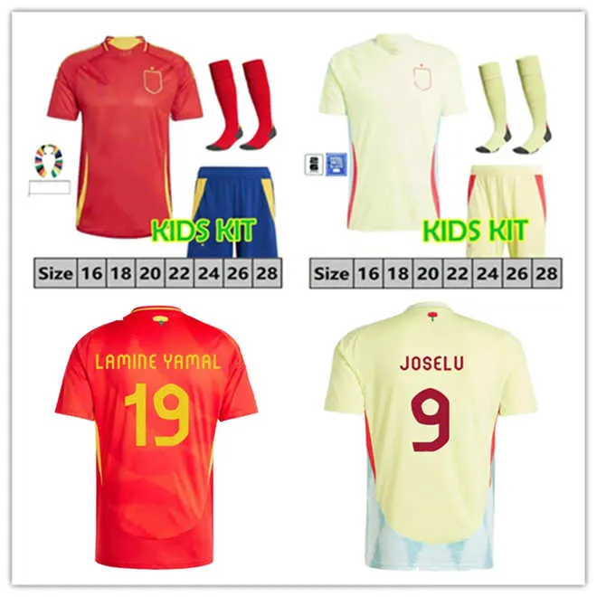 Maglie Da Calcio Bambini Lamine Yamal, Morata, Pedri, Rodrigo
