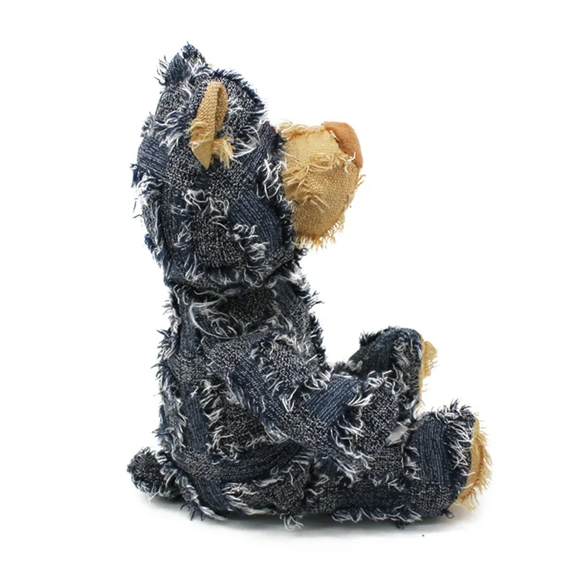 Adorable Plush Squeaky Dog Toys Bear Design! Perfect for Small