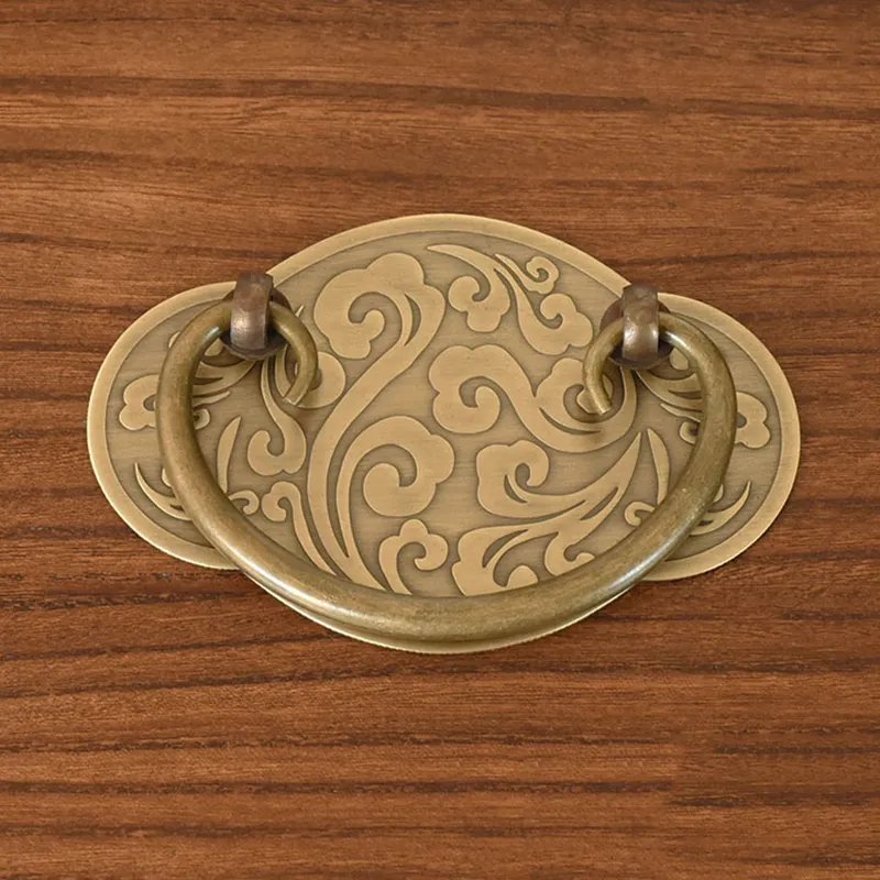 antique dresser knobs Ceramic Pumpkin Knobs,Vintage Dresser Drawer Pulls,Retro Cabinet Door Handles with Mounting Screws,Ideal for Closet,Cupboard Leopard Yellow main image 0