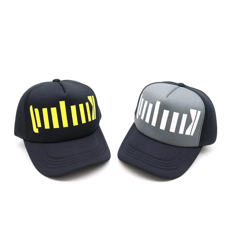 Mens Workout Hats Gym Trucker Cap Breathable Mesh Fitness Hat For