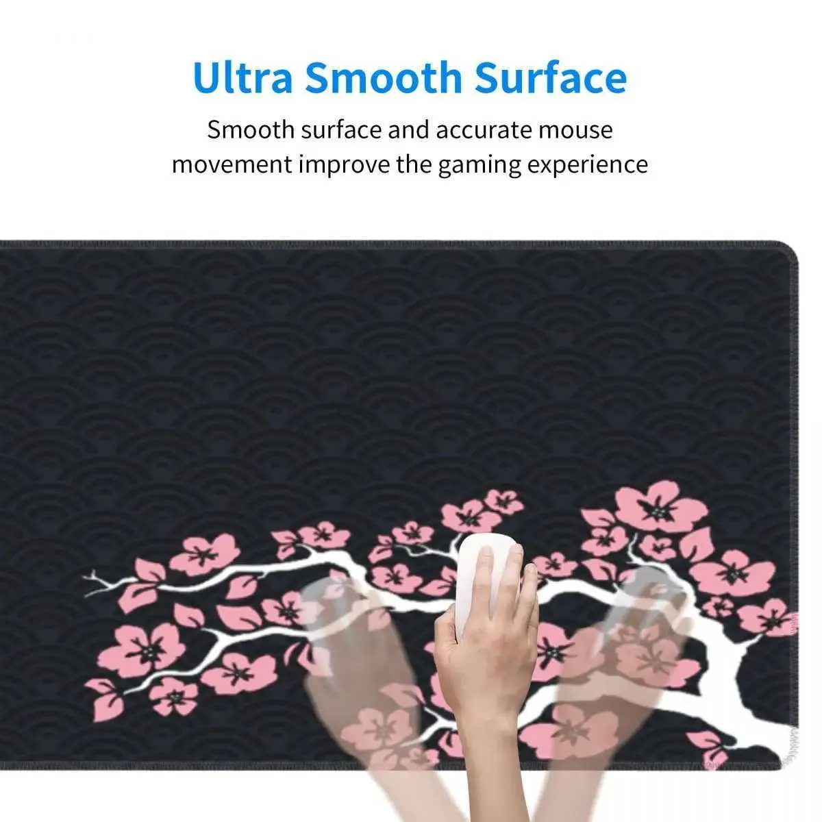 Cherry Blossom XXL Gaming Desk Mat, Pink Floral Mat | DHgate