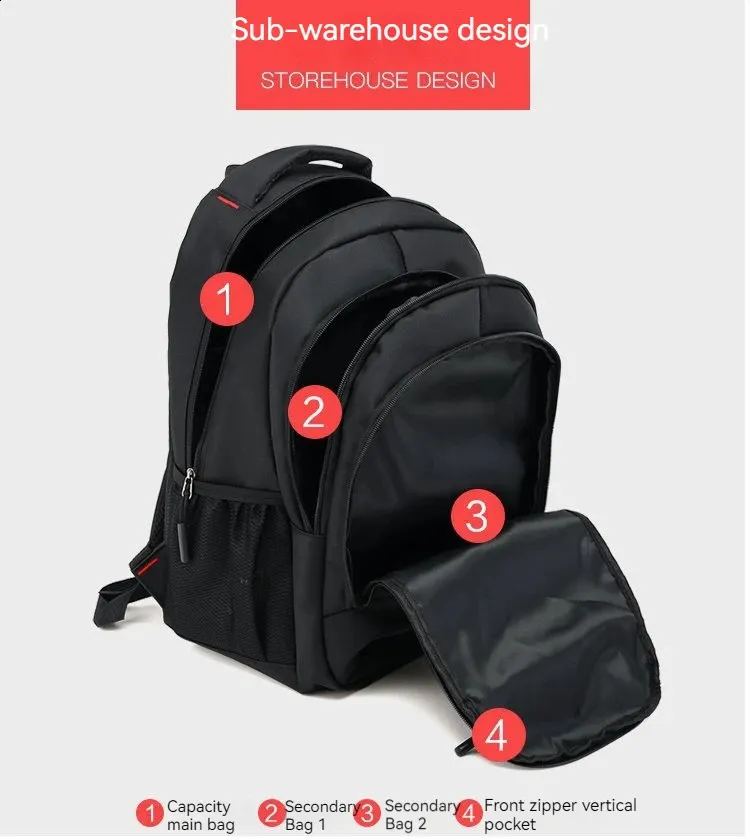 Classic Trekking Backpack Large Capacity Fashion Student Bag_voghion.com