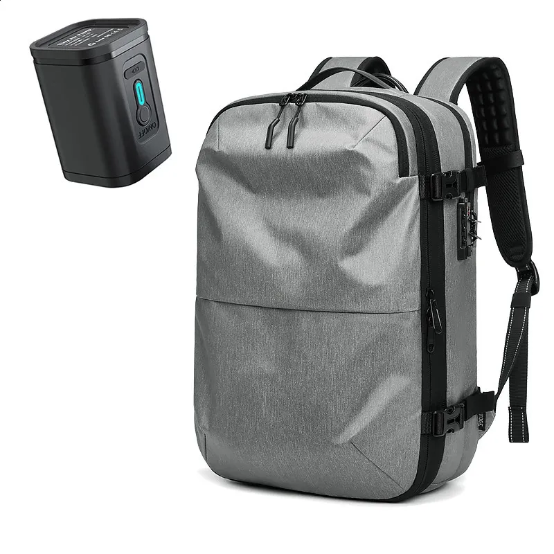 15.5 inch laptop backpack Laptop Backpack Lightweight 15 inch Laptop Bag 2021 Waterproof Travel Backpack Gray main image 1