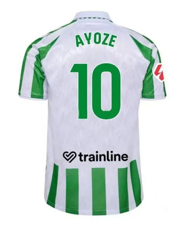 Real Betis Ireland Football Top ISCO FEKIR JOAQUIN JOHNNY A.DIAO AYOZE EZ ABDE 24 25 Final Copa Del Rey Soccer Uniforms 2024 From Spark831 10.41 DHgate.Com
