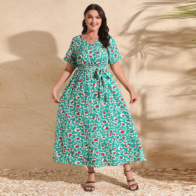Womens Bohemian Floral Maxi Dress With Empire Waist... From Dongdumaoyi,  $28.23