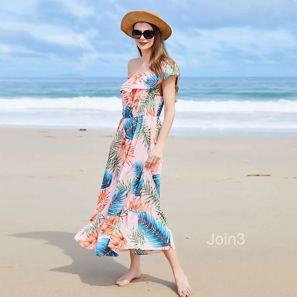 Off Shoulder Beach Dress: Flowy Maxi with Colorful Print - Shop Now! from  Dhgate Basic & Casual Dresses - price 26.14