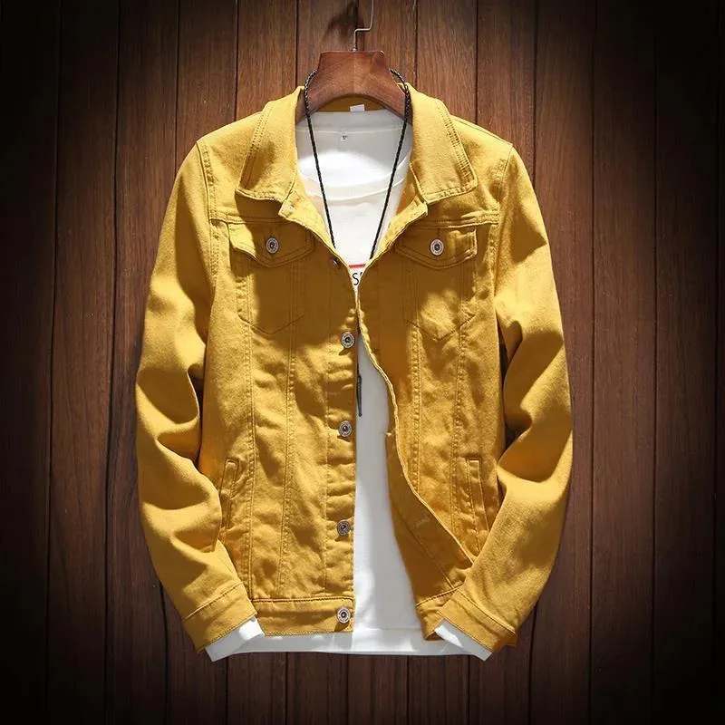 DHgate.com:Denim Jacket for Men: Spring-Autumn Cotton Casual DHgate.com:Denim Jacket for Men: Spring-Autumn Cotton Casual