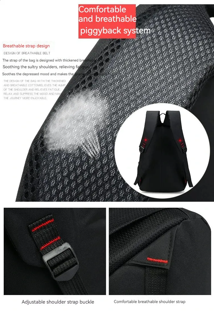 Classic Trekking Backpack Large Capacity Fashion Student Bag_voghion.com