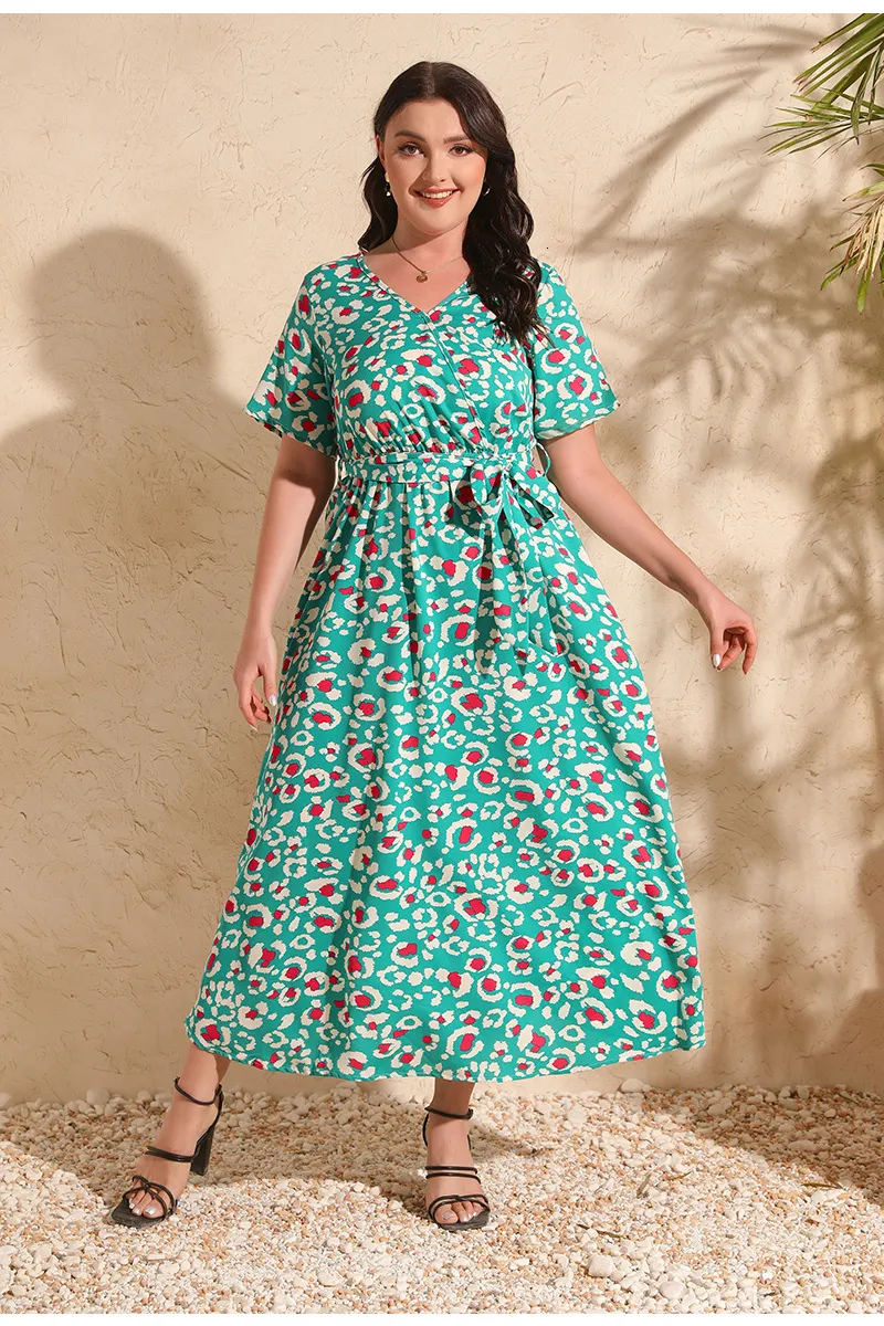 Plus Size Beach Vacation Dress - Flowing Chiffon Maxi - Shop Now & Feel  Fabulous! from Dhgate Plus size Dresses - price 29.72
