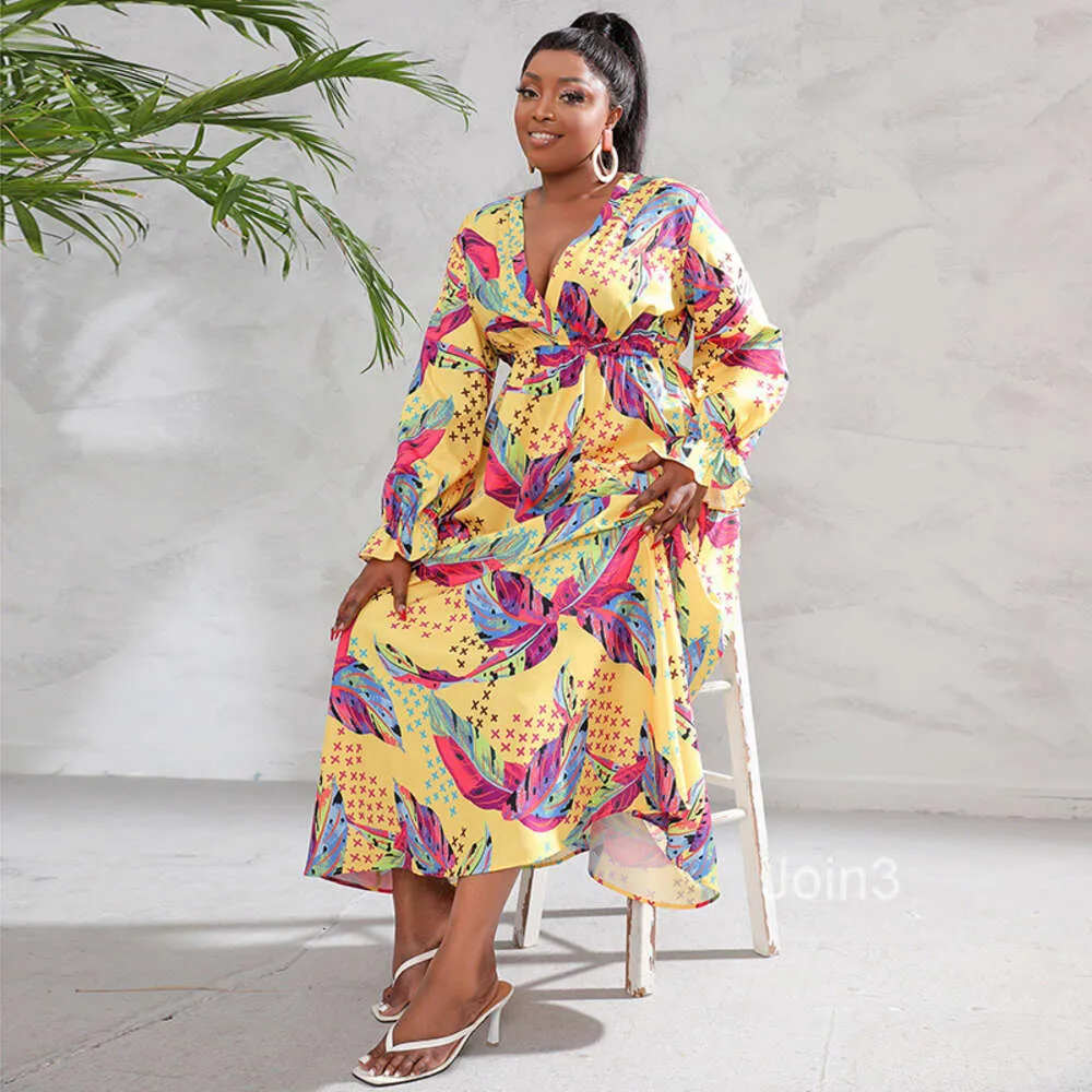 knee length dresses for ladies Sequin-Print Plus-Size La Femme Long Mauve Prom Dress Mauve / 24W