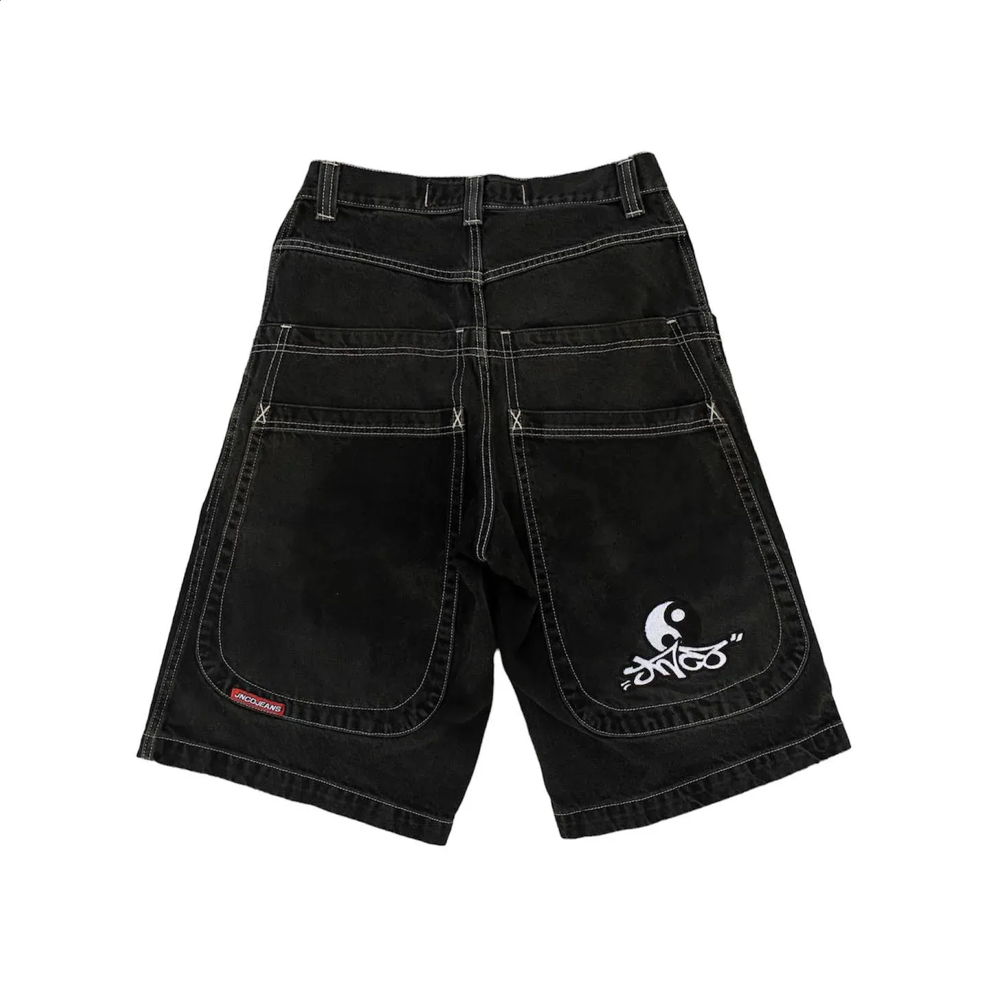Jnco Shorts Heavy Denim Fabric Jinco Japanese 2000S Graffiti 