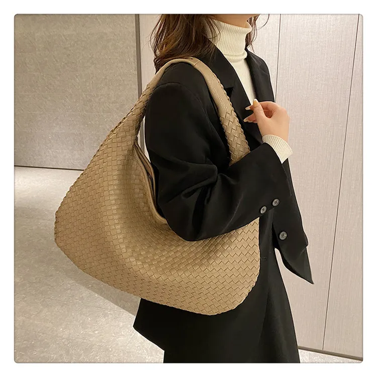 Sac à Main De Grande Capacité En Cuir PU Souple Pour Femme, Fourre-Tout Avec Petit Portefeuille, Élégant, De Rangement