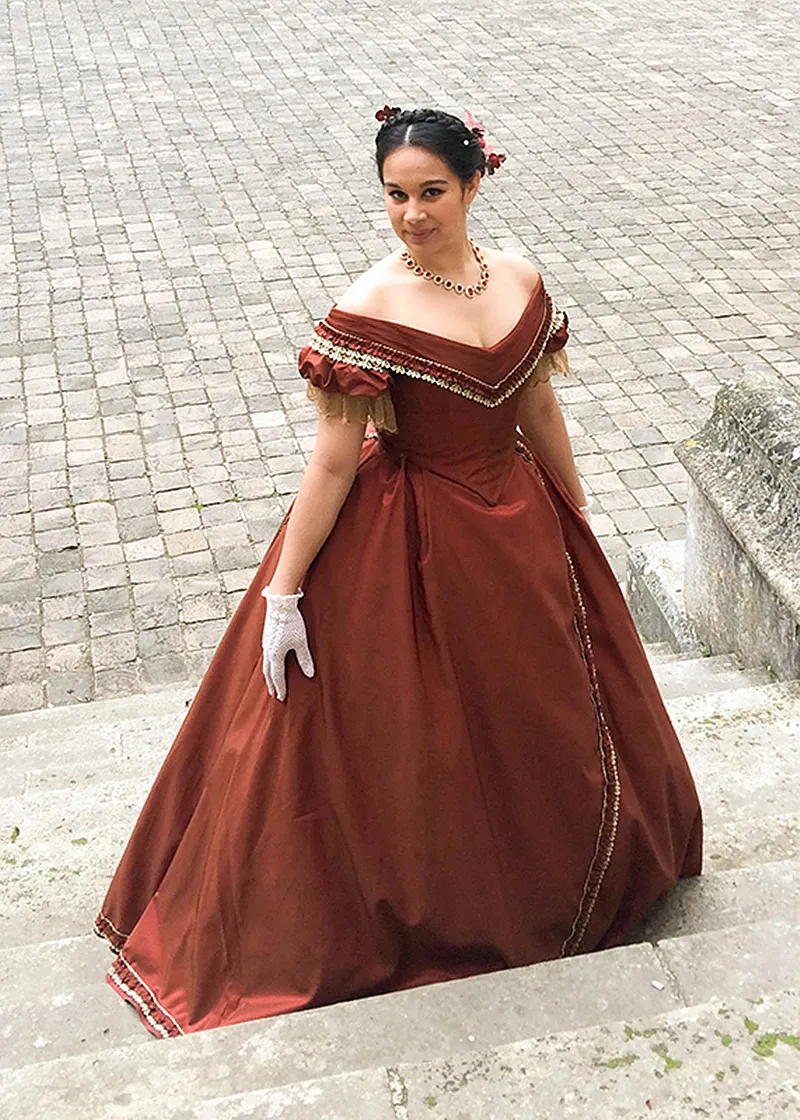 Red Off Shoulder Medieval Dress Vintage Medieval Prom Dresses Off