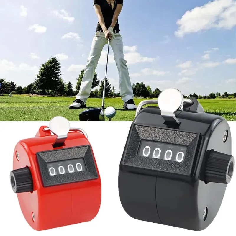 Portable 4-Digit Tally Counter Clicker - Ideal for Golf, Events & More ...
