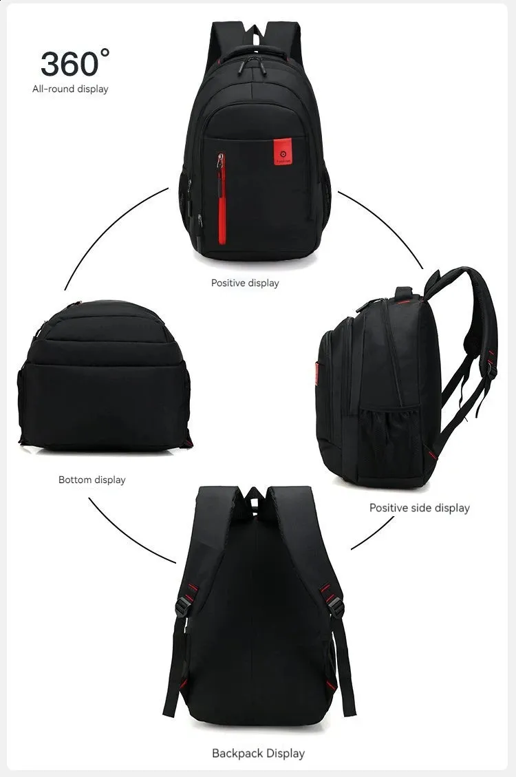 Classic Trekking Backpack Large Capacity Fashion Student Bag_voghion.com