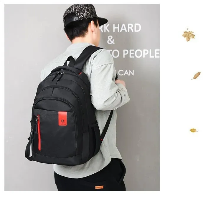 Classic Trekking Backpack Large Capacity Fashion Student Bag_voghion.com