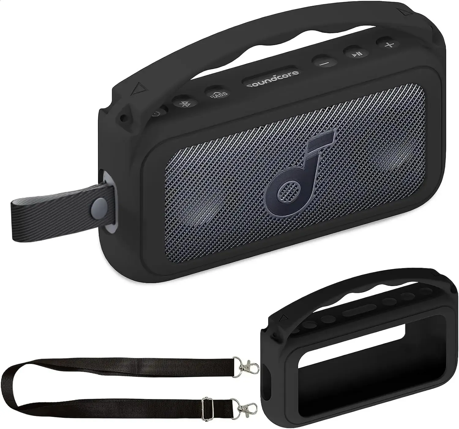 Protective Case For Wireless Portable Speaker, Shock Absorbent