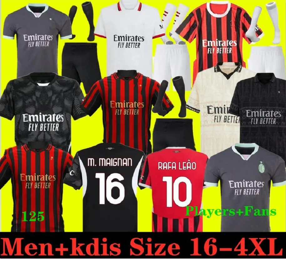 21 22 GIROUD AC milan soccer jersey away Adults and kids MAIGNAN IBRAHIMOVIC KESSIE football shirt 2021 2022 TONALI PAQUETA BENNACER REBIC Camiseta de