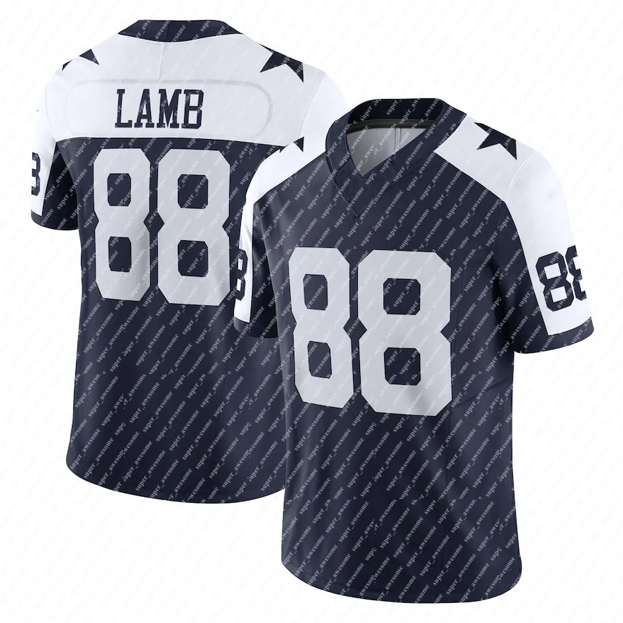 Cowboys 2024 Jersey Prescott Parsons Lamb Diggs Elliott Vaughn Martin Guyton Cooks Aikman Witten