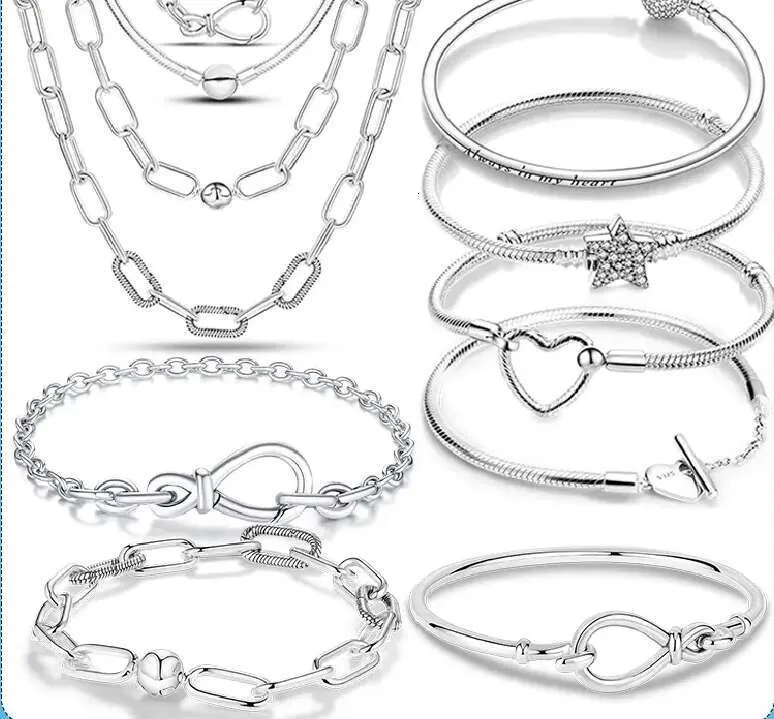 Sterling Silver Women\'s Chain Bracelet Lot Of 5 Wells Sterling Silver Chain Bracelet Women main image 4
