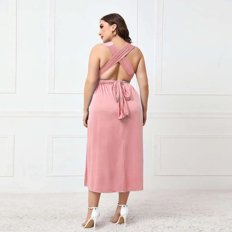 princess polly baby blue dress Sexy V-Neck Backless Summer Tie-Cross Midi Dress from Dhgate Basic & Casual  Dresses