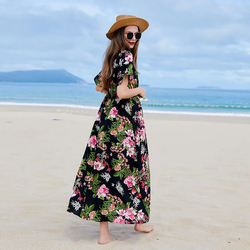 sachin and babi light blue dress Long skirt knee-length polyester chiffon dress with crew neck and slit for  women from Dhgate Basic & Casual Dresses